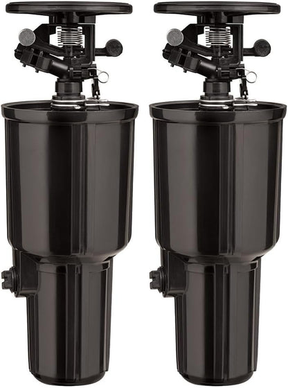 55200 Pulse Pop-Up Impact Sprinkler Head, Black