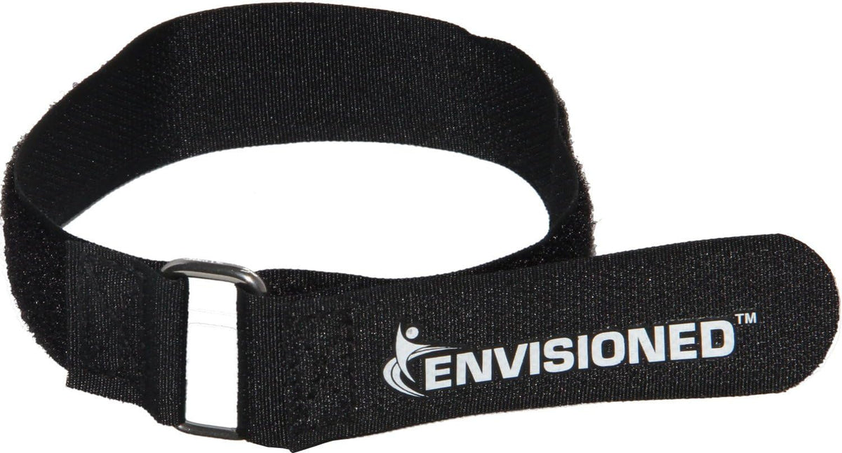 Premium Cinch Straps with Stainless Steel Metal Ring (Buckle), Reusable Durable Hook and Loop, Multipurpose Securing Straps 4 Pack - 3" x 72" - Colors A