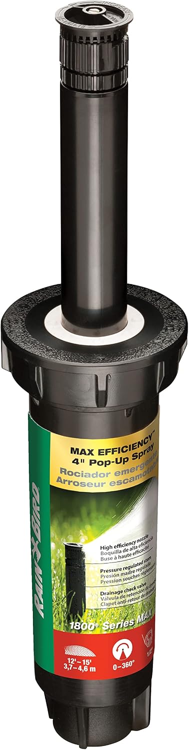 1802HV15PR PRS HE Professional Pop-Up, Full Circle, 8-15 Feet, 2"
