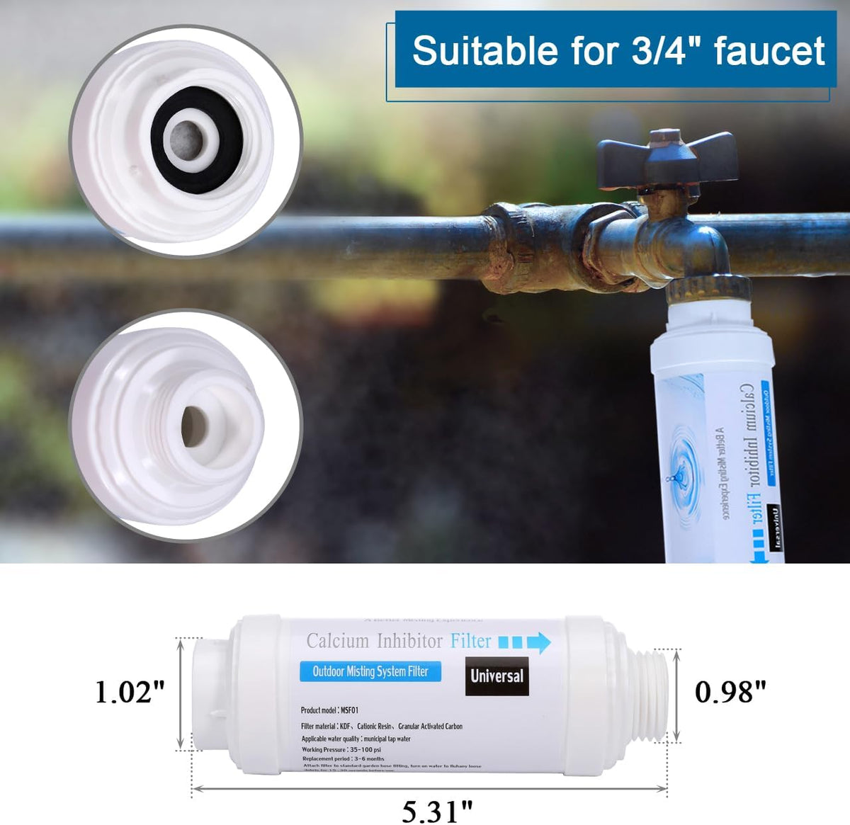 Drip Irrigation Kits Automatic Garden Irrigation System 360° Bending Nozzle