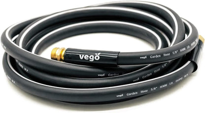 Leader Hose 6ft with Brass Thread and Swivel Grip Sleeve, 1/2" Leader Garden Water Hose with Male to Female Fittings for Garden & Yard