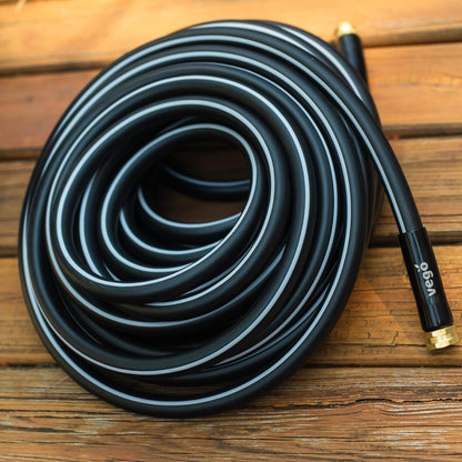 Leader Hose 6ft with Brass Thread and Swivel Grip Sleeve, 1/2" Leader Garden Water Hose with Male to Female Fittings for Garden & Yard