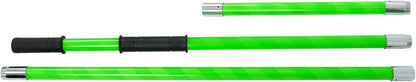 30FT Extendable Pole Saw, Manual Branch Trimmer with Long Handle, Manuals Tree Pruning Saws Band Scissors, 9 Knots Yellow