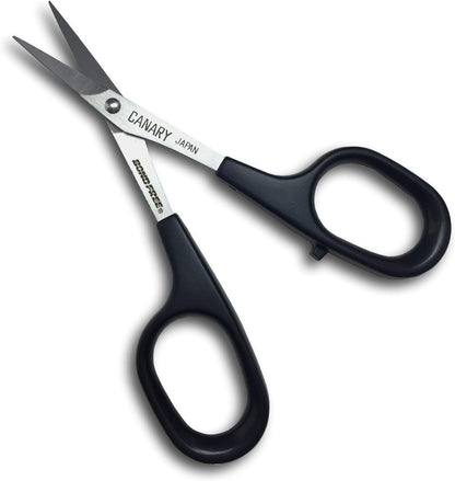 Japanese Mini Craft Scissors 4" [Extra Non-Stick], Small Detail Scissors for Paper Crafting, Fabric Cutting, Art Crafts, Made in JAPAN
