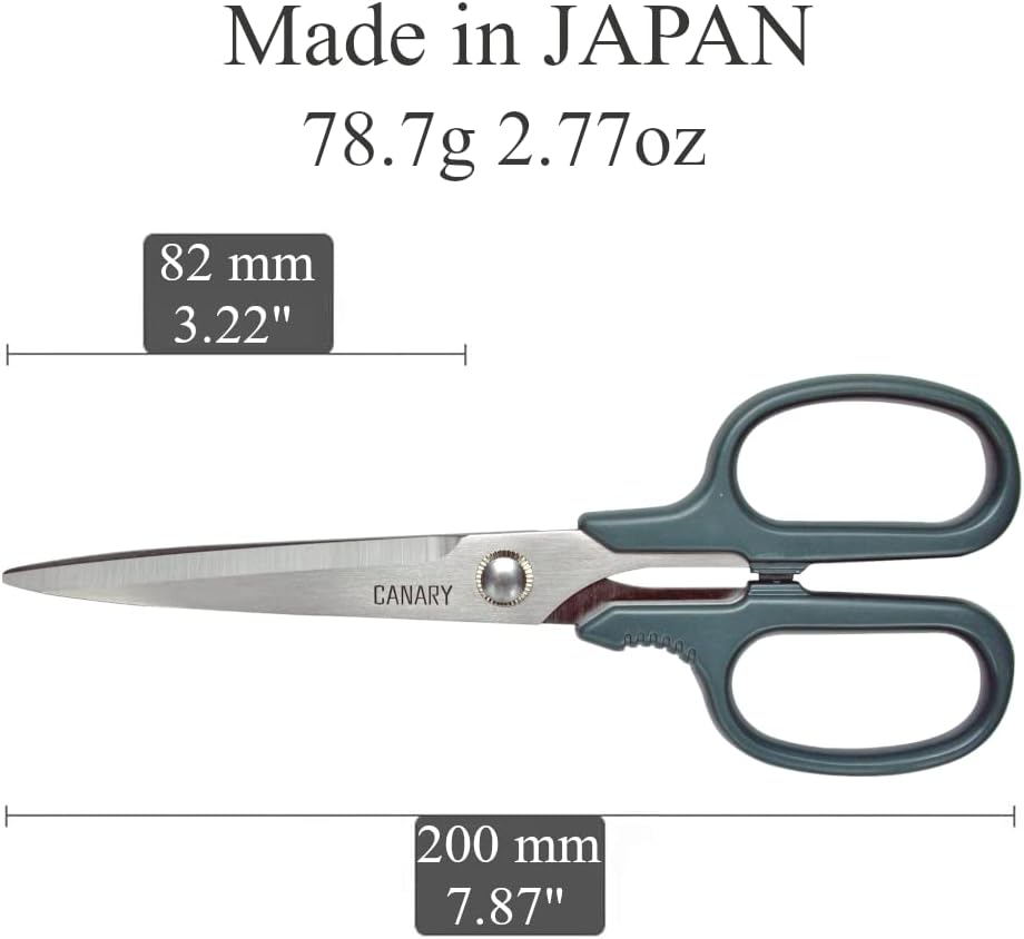 Japanese Mini Craft Scissors 4" [Extra Non-Stick], Small Detail Scissors for Paper Crafting, Fabric Cutting, Art Crafts, Made in JAPAN