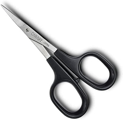 Japanese Mini Craft Scissors 4" [Extra Non-Stick], Small Detail Scissors for Paper Crafting, Fabric Cutting, Art Crafts, Made in JAPAN