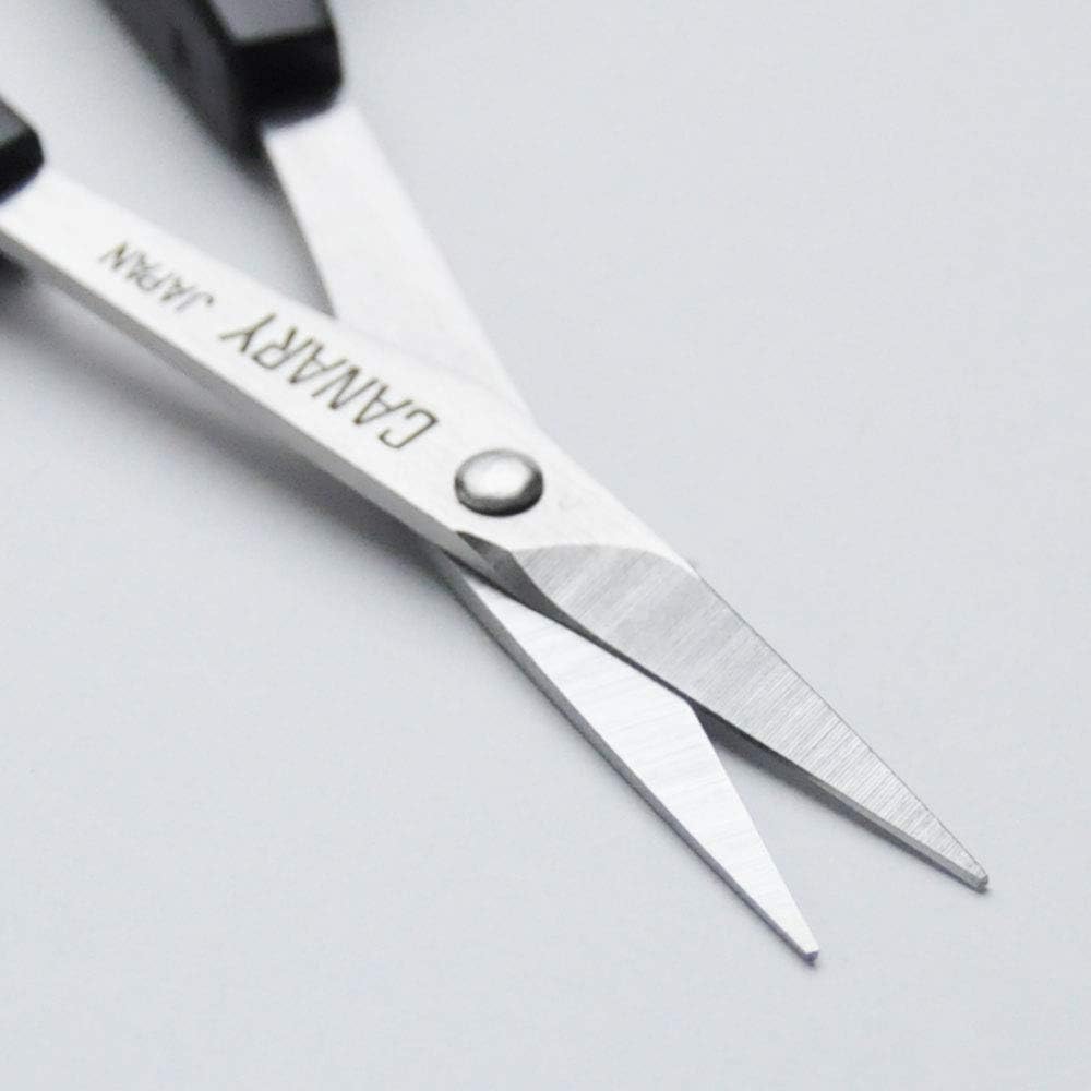 Japanese Mini Craft Scissors 4" [Extra Non-Stick], Small Detail Scissors for Paper Crafting, Fabric Cutting, Art Crafts, Made in JAPAN