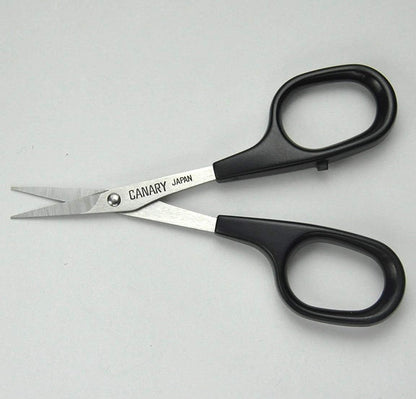 Japanese Mini Craft Scissors 4" [Extra Non-Stick], Small Detail Scissors for Paper Crafting, Fabric Cutting, Art Crafts, Made in JAPAN