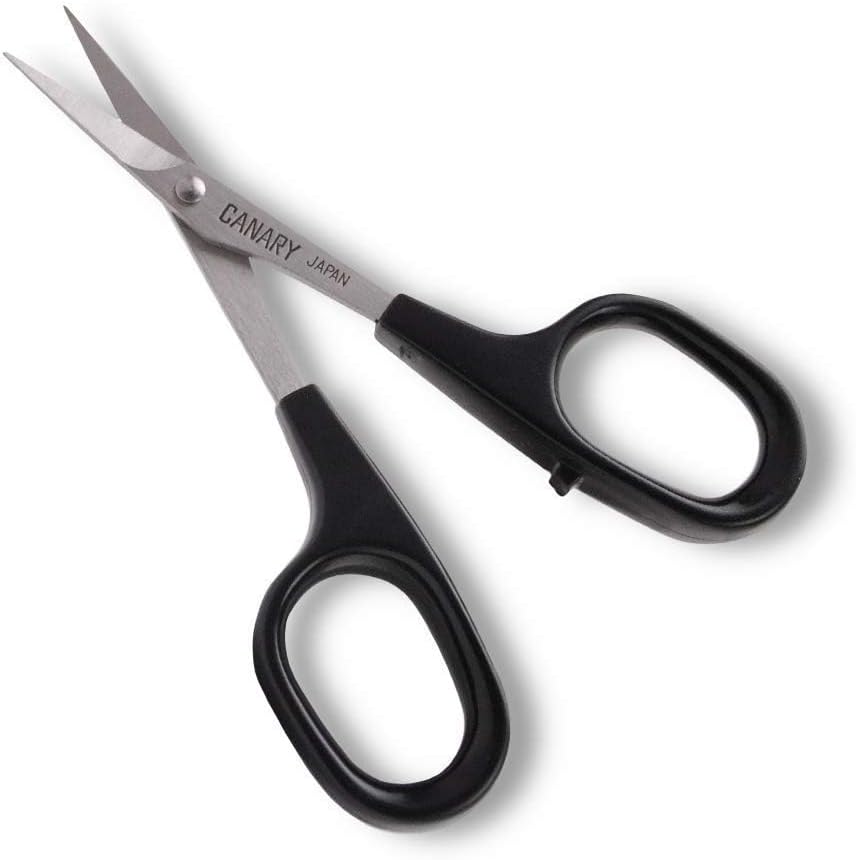 Japanese Mini Craft Scissors 4" [Extra Non-Stick], Small Detail Scissors for Paper Crafting, Fabric Cutting, Art Crafts, Made in JAPAN