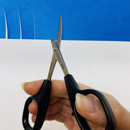 Japanese Mini Craft Scissors 4" [Extra Non-Stick], Small Detail Scissors for Paper Crafting, Fabric Cutting, Art Crafts, Made in JAPAN