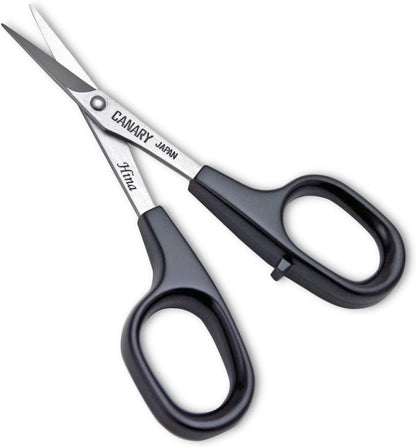 Japanese Mini Craft Scissors 4" [Extra Non-Stick], Small Detail Scissors for Paper Crafting, Fabric Cutting, Art Crafts, Made in JAPAN