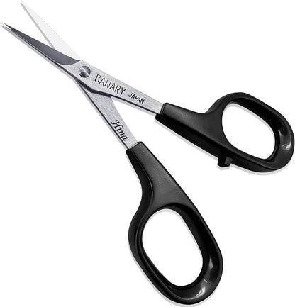 Japanese Mini Craft Scissors 4" [Extra Non-Stick], Small Detail Scissors for Paper Crafting, Fabric Cutting, Art Crafts, Made in JAPAN