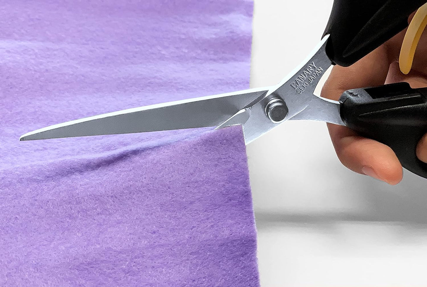 Japanese Mini Craft Scissors 4" [Extra Non-Stick], Small Detail Scissors for Paper Crafting, Fabric Cutting, Art Crafts, Made in JAPAN