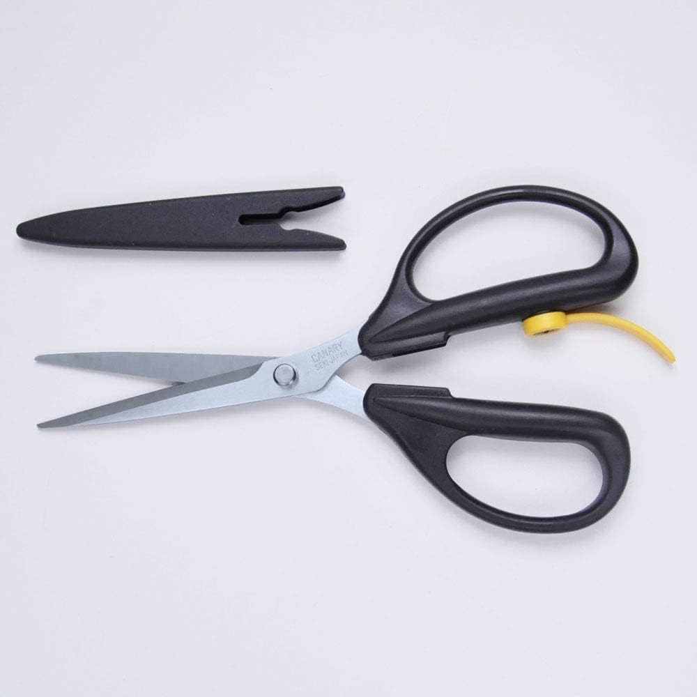 Japanese Mini Craft Scissors 4" [Extra Non-Stick], Small Detail Scissors for Paper Crafting, Fabric Cutting, Art Crafts, Made in JAPAN