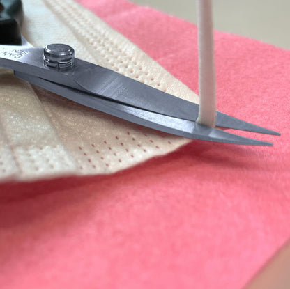 Japanese Mini Craft Scissors 4" [Extra Non-Stick], Small Detail Scissors for Paper Crafting, Fabric Cutting, Art Crafts, Made in JAPAN