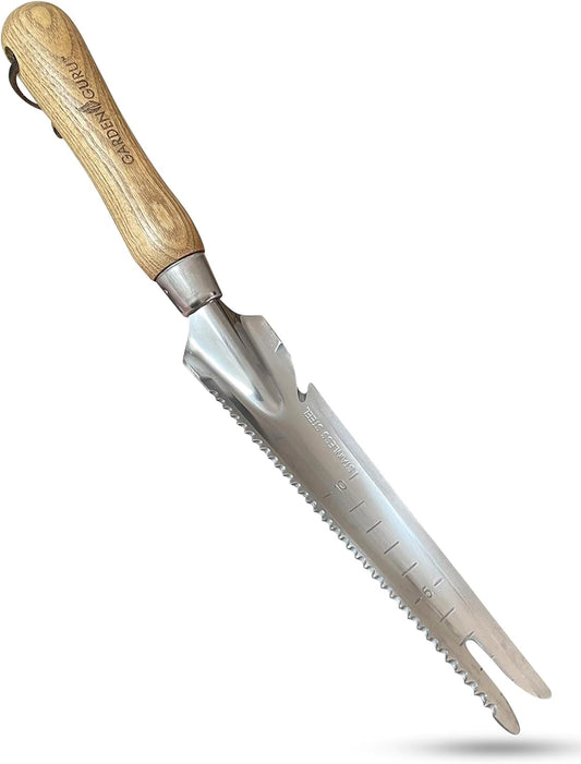 Hand Weeder Trowel with Ergonomic Handle – Stainless Steel Weeding & Digging Knife – Rust Resistant - Perfect for Weeding, Transplanting, Digging, Pruning, Cutting