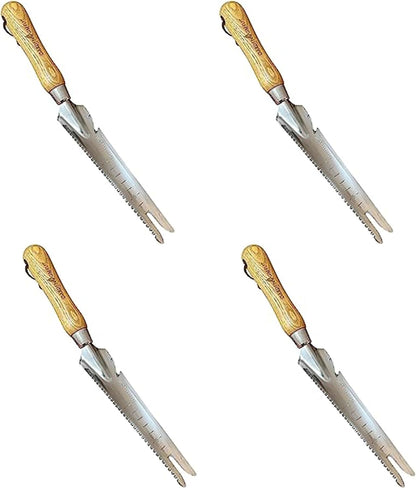 Hand Weeder Trowel with Ergonomic Handle – Stainless Steel Weeding & Digging Knife – Rust Resistant - Perfect for Weeding, Transplanting, Digging, Pruning, Cutting