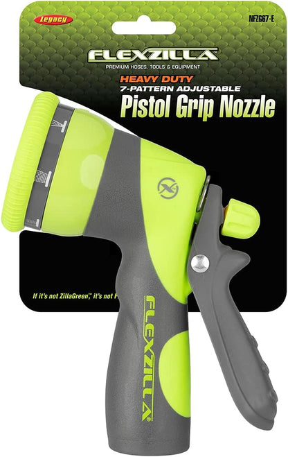 6-Pattern Adjustable Garden Hose Nozzle Sprayer with Easy to Use on/off toggle & Durable Design