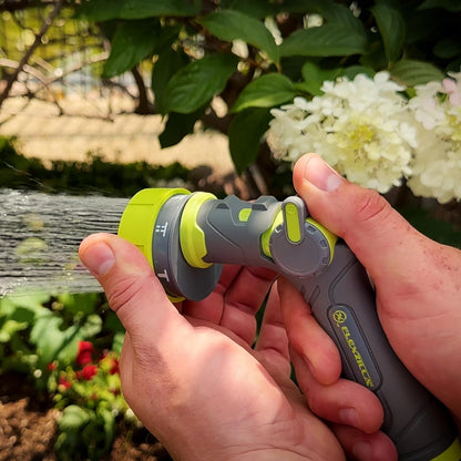 6-Pattern Adjustable Garden Hose Nozzle Sprayer with Easy to Use on/off toggle & Durable Design