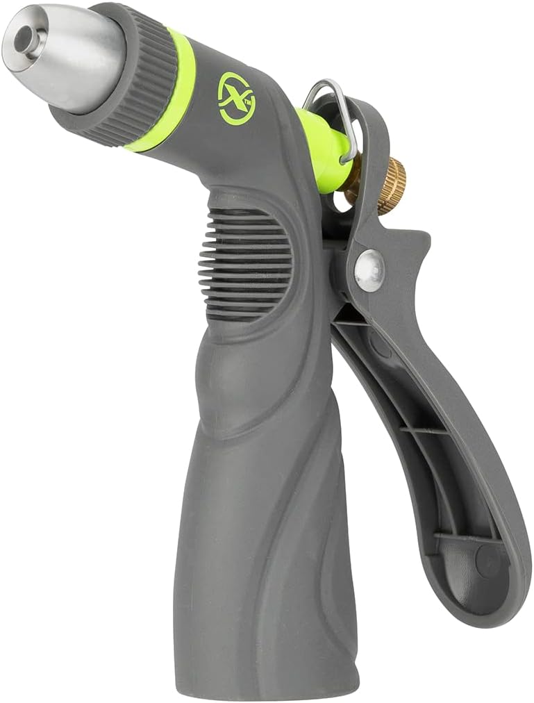 6-Pattern Adjustable Garden Hose Nozzle Sprayer with Easy to Use on/off toggle & Durable Design
