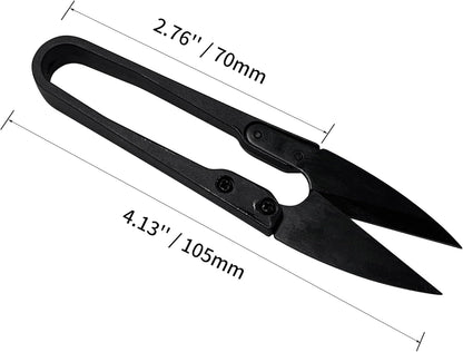 (R) Bonsai Scissors Trimmers Pruner Pruning for Bud and Leaves Trimming Scissors for Plants, Flowers 6 PCS