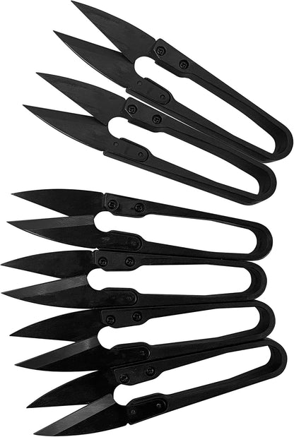 (R) Bonsai Scissors Trimmers Pruner Pruning for Bud and Leaves Trimming Scissors for Plants, Flowers 6 PCS