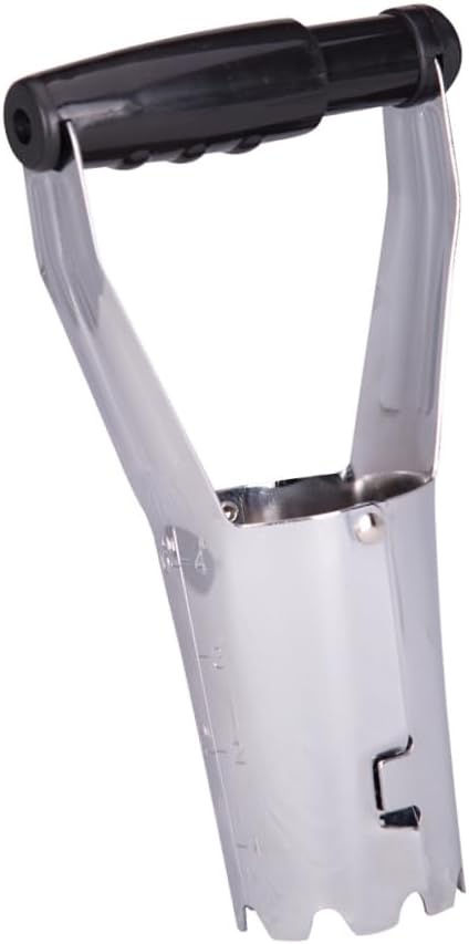 Bulb Planter - Bend Free Tool for Planting Bulbs, Depth Marker for More consistent Planting Tulips, Daffodils, Dahlias (Assorted)