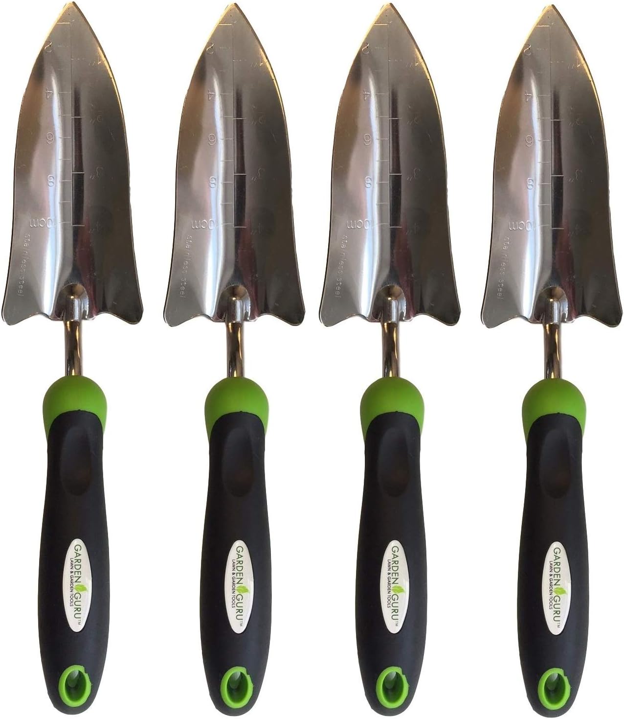 Transplanter Trowel Shovel - Stainless Steel - Rust Resistant - Ergonomic Grip - Perfect Hand Shovel Tool for Gardening Weeding Transplanting and Digging in Garden Beds