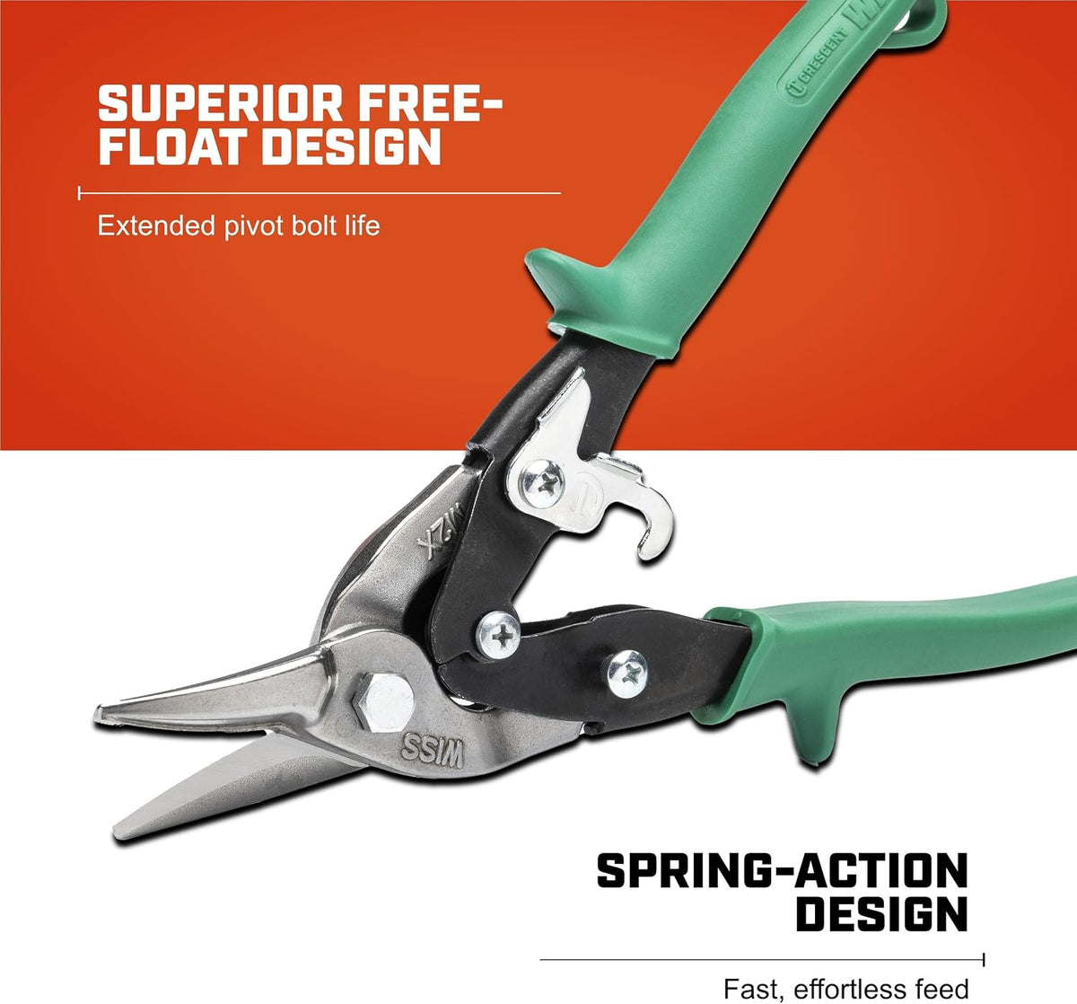 Wiss 9-3/4" Straight, Left, & Right Cut Aviation Snips | M3R