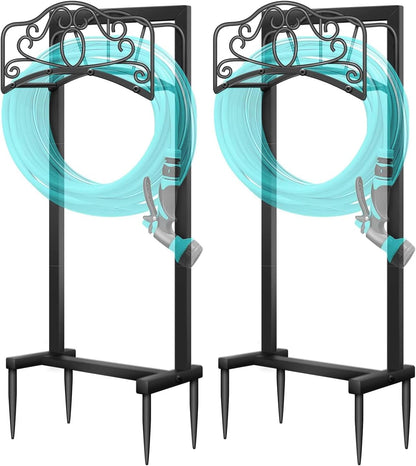Hose Holder,100ft Capacity Garden Hose holder,Fence Style