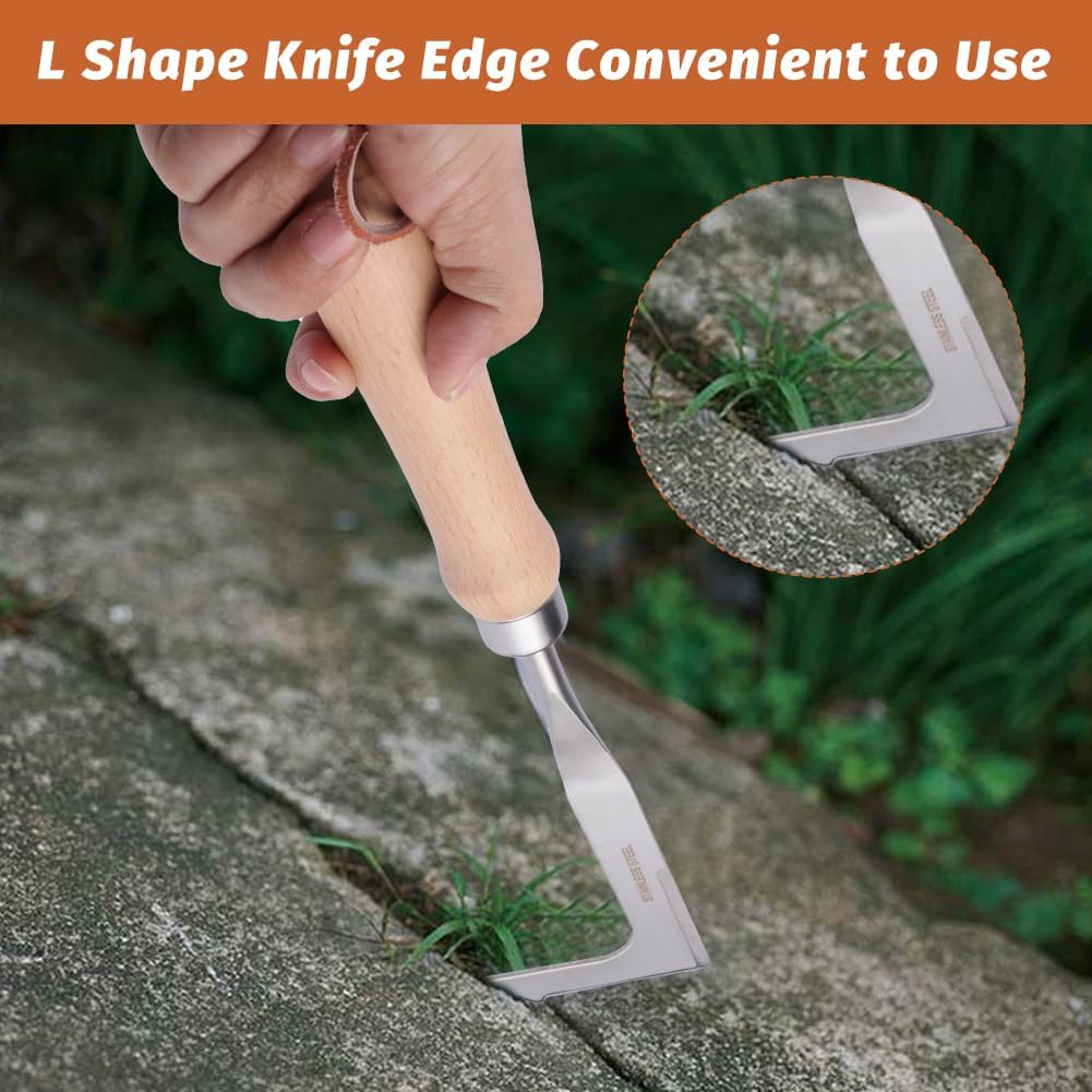 Crack Weeder 12" Stainless Steel Crevice Weeding Tool