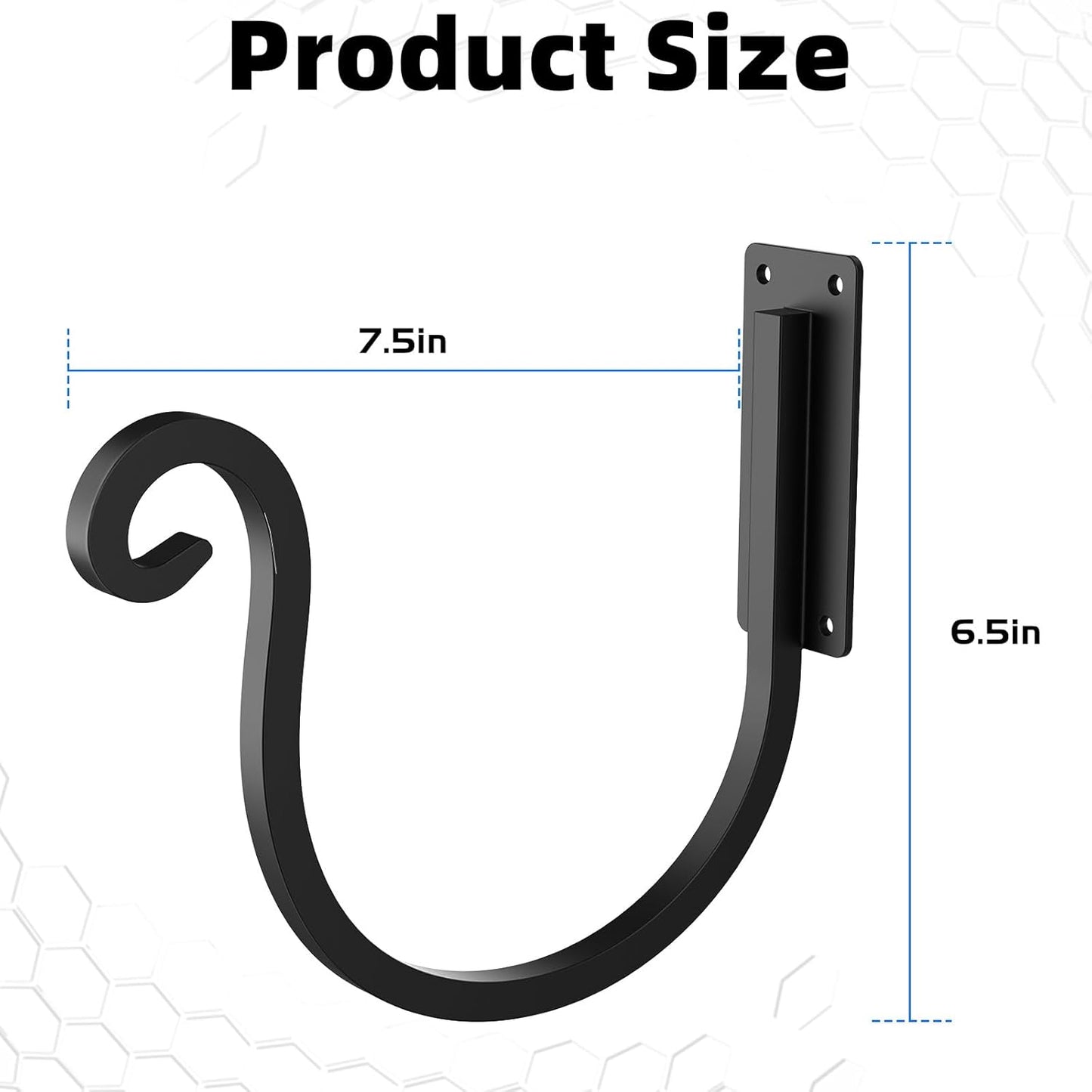 Garden Hose Holder Wall Mount,Water Hose Holder for Outside(1 Pack)