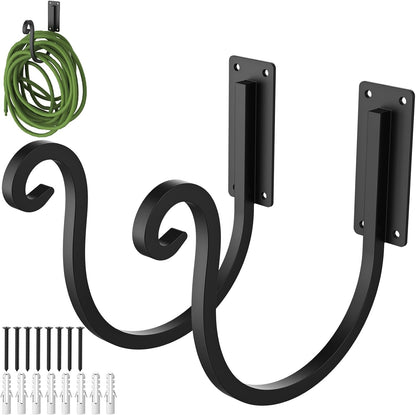 Garden Hose Holder Wall Mount,Water Hose Holder for Outside(1 Pack)