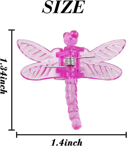 70PCS Orchid Support Clips - Dragonfly Plant Clips for Orchids, Vines & Flowers