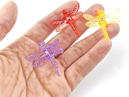 70PCS Orchid Support Clips - Dragonfly Plant Clips for Orchids, Vines & Flowers