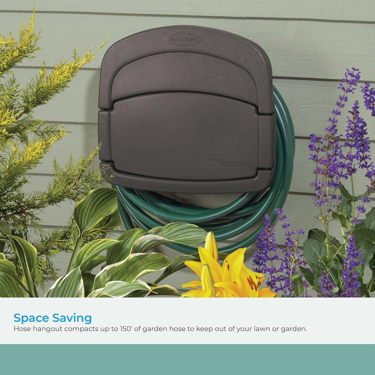 DHH150ST Deluxe Hangout Hose Hanger, Stoney