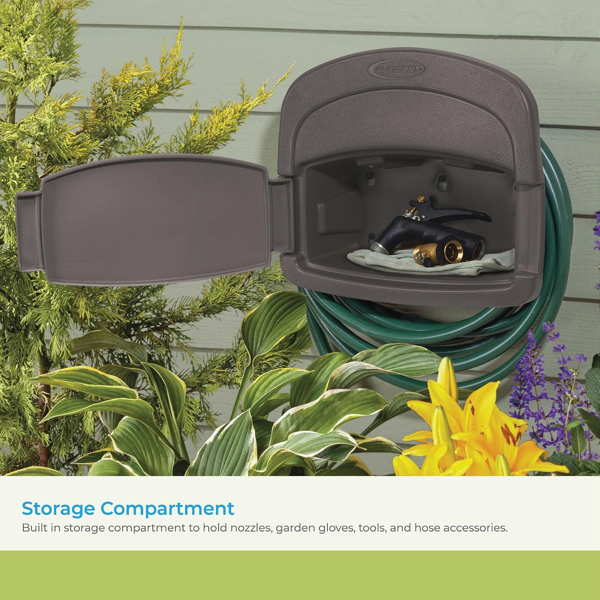 DHH150ST Deluxe Hangout Hose Hanger, Stoney