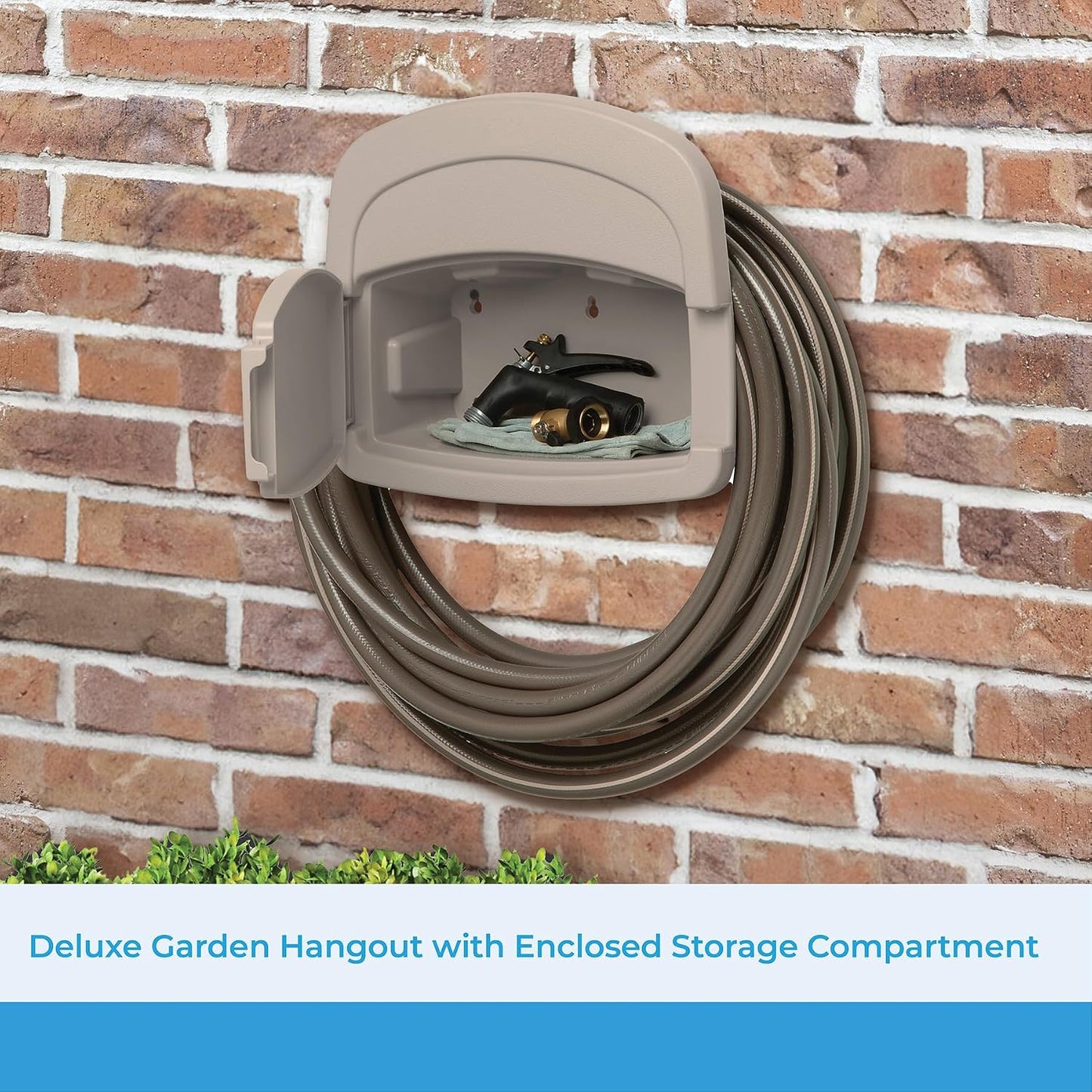 DHH150ST Deluxe Hangout Hose Hanger, Stoney