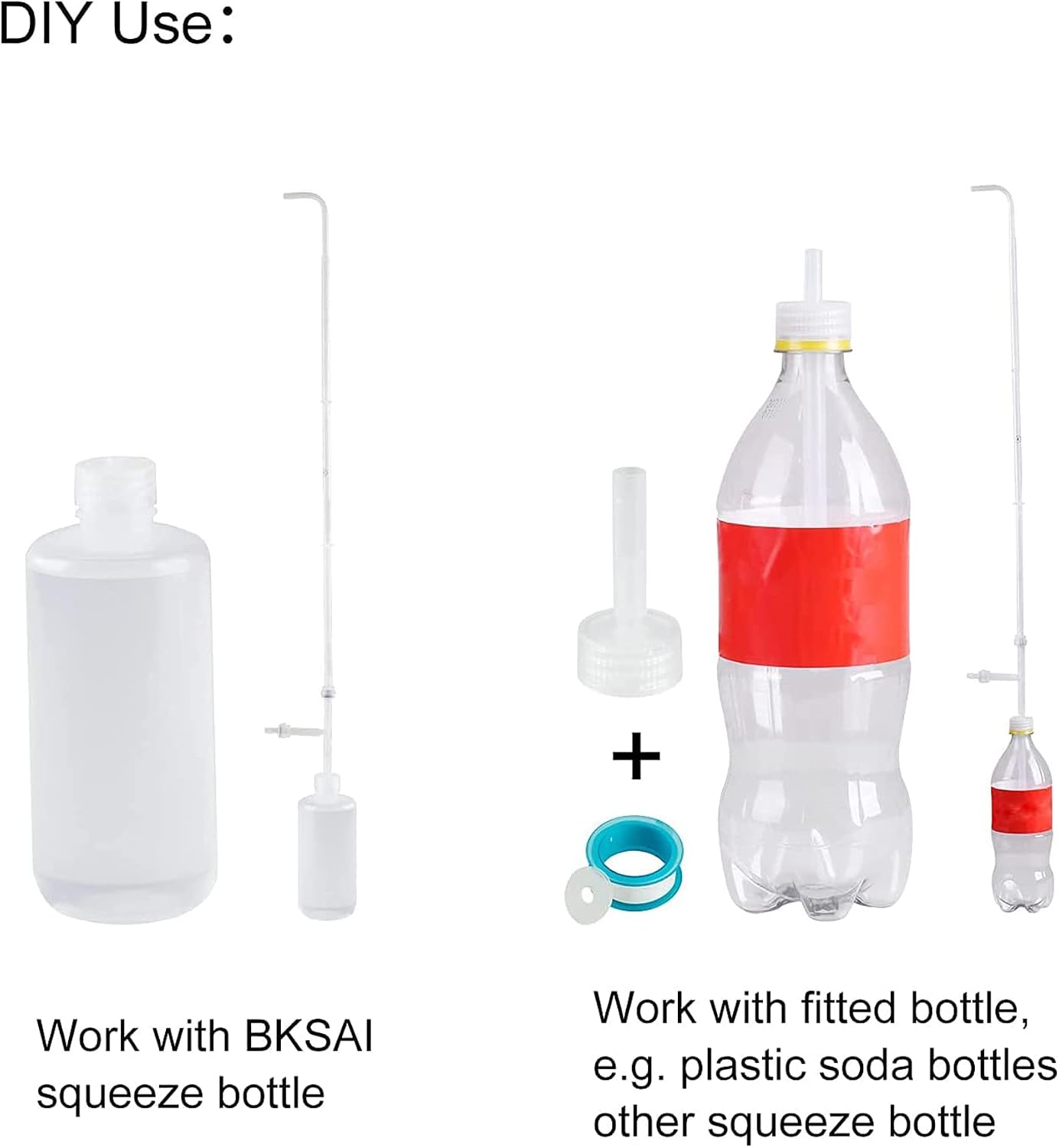 Hanging Plant Plant Watering Bottle Update Multifunction Watering can with Long Spout Can Anti-backflow Watering System | Indoor or Outdoor | U.S.A Patent Design