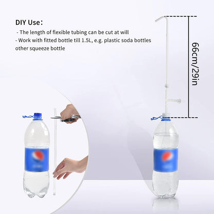 Hanging Plant Plant Watering Bottle Update Multifunction Watering can with Long Spout Can Anti-backflow Watering System | Indoor or Outdoor | U.S.A Patent Design