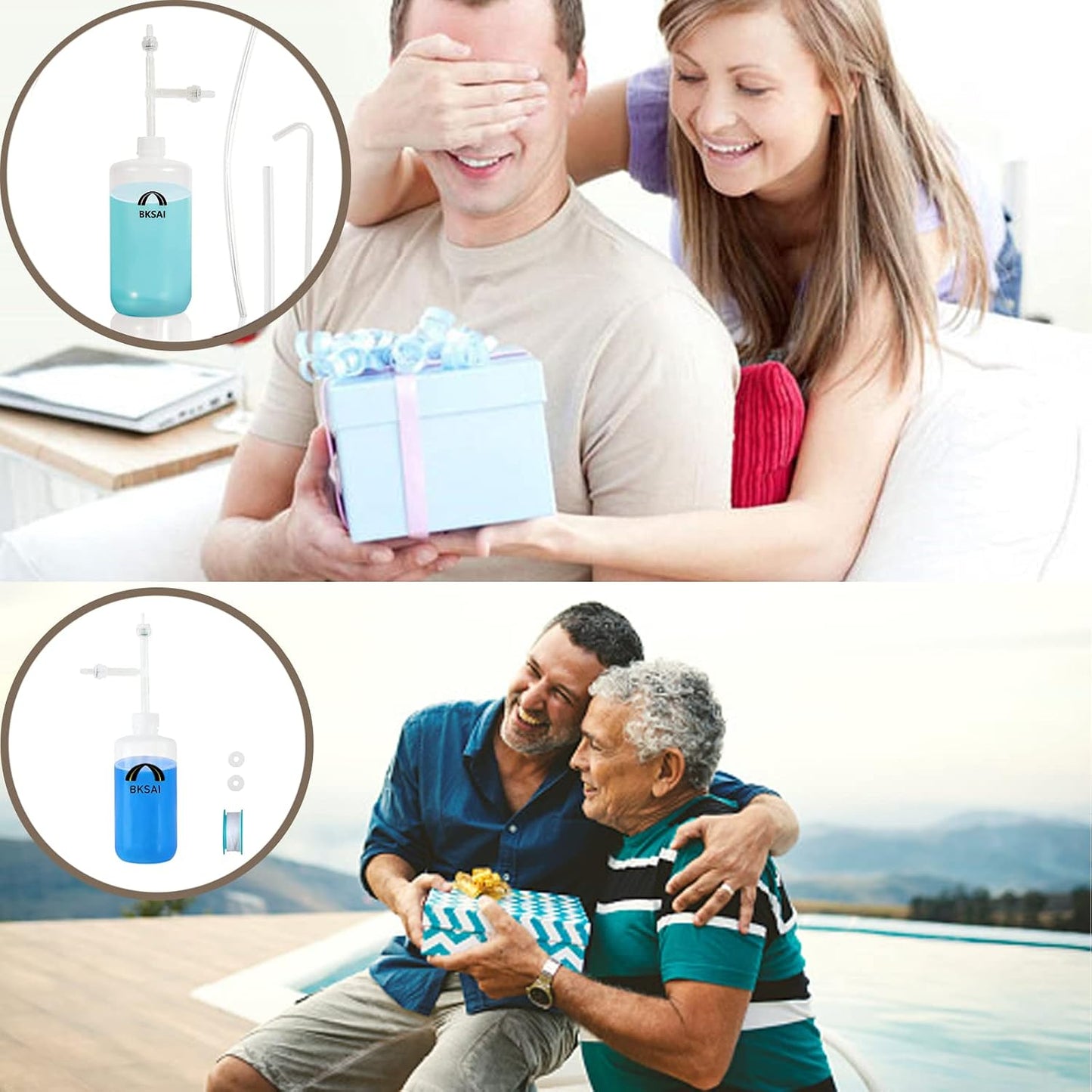 Hanging Plant Plant Watering Bottle Update Multifunction Watering can with Long Spout Can Anti-backflow Watering System | Indoor or Outdoor | U.S.A Patent Design