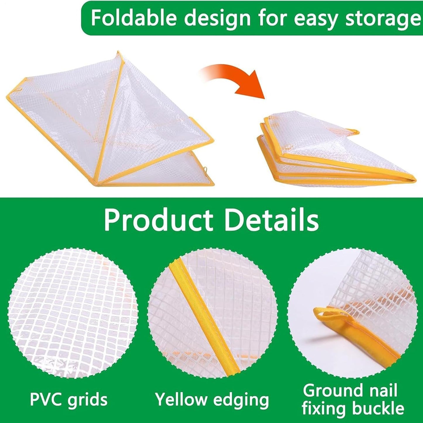 Garden Row Covers Plant Cover for Raised Garden Bed