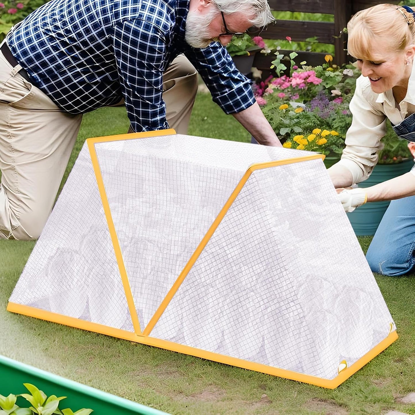 Garden Row Covers Plant Cover for Raised Garden Bed