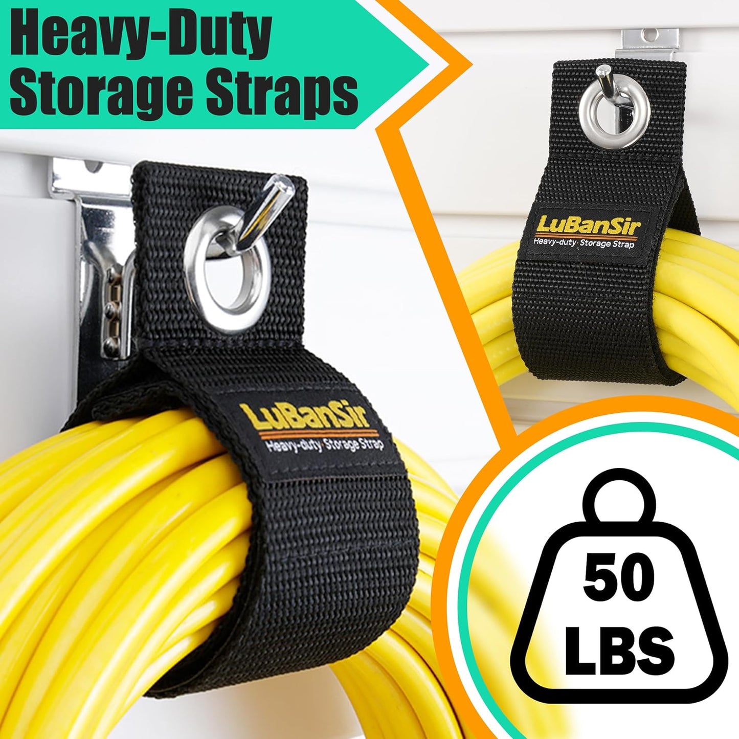 9 Pack 13“Extension Cord Holder Organizer for Organization