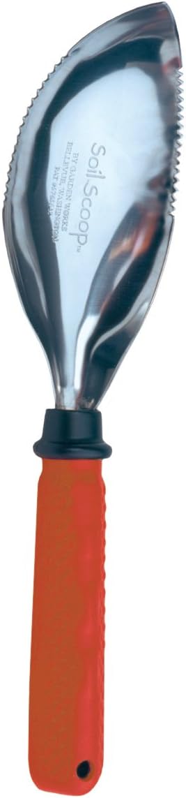 The Original Soil Scoop™ Comfort Grip Handle Red