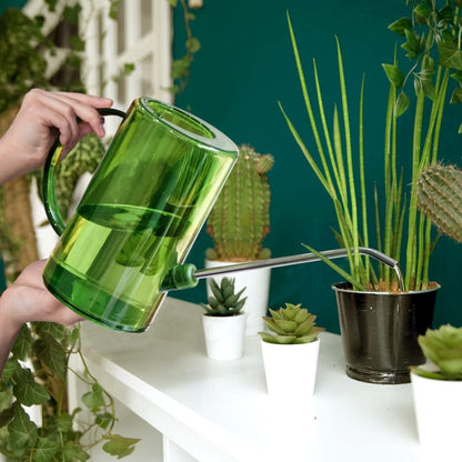 1L Long Spout Garden Watering Can with Precision Indoor Plant Watering Device
