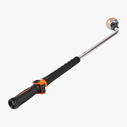 Watering Wand, 36-Inch Extra Long Heavy Duty Garden Hose Wand with 8 Spray Patterns & 180° Swivel Head, Long Hose Nozzle Sprayer with on/off Thumb Control, Ideal for Hanging Baskets