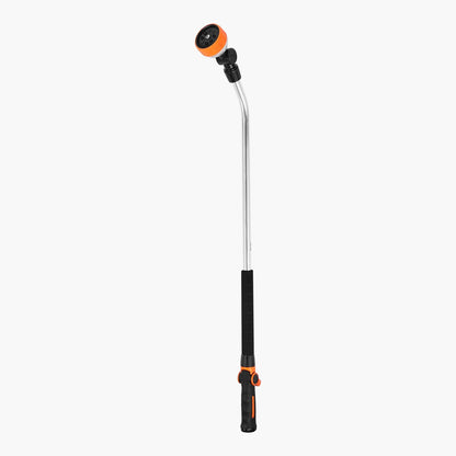 Watering Wand, 36-Inch Extra Long Heavy Duty Garden Hose Wand with 8 Spray Patterns & 180° Swivel Head, Long Hose Nozzle Sprayer with on/off Thumb Control, Ideal for Hanging Baskets
