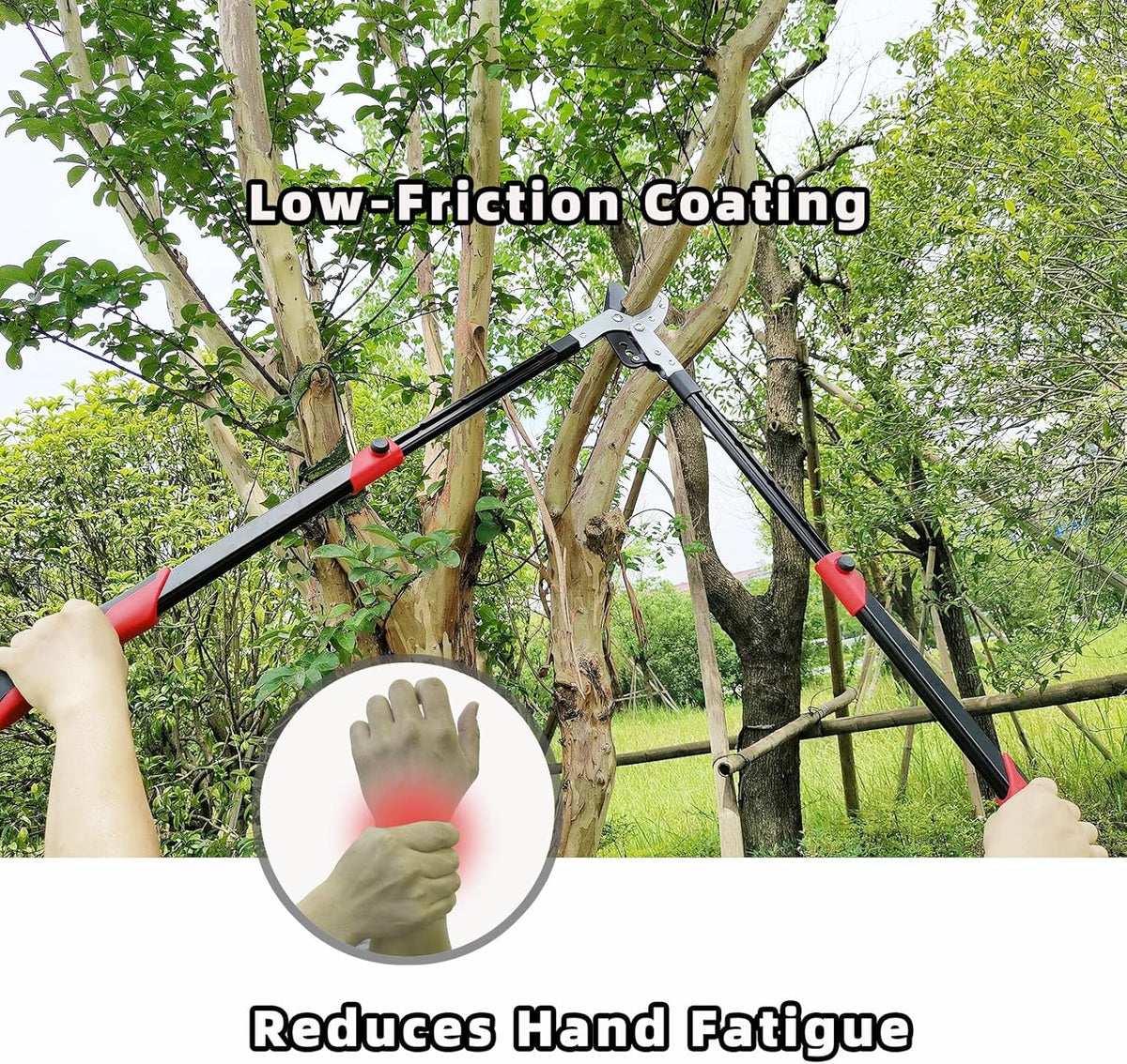 Loppers Branch Cutter Heavy Duty Tree Trimmer with Compound Action