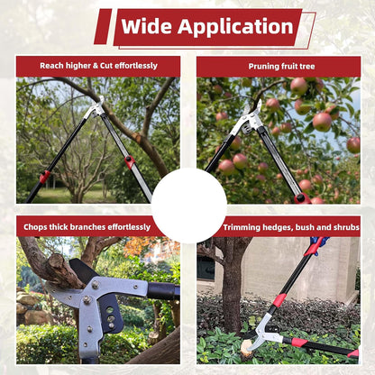 Loppers Branch Cutter Heavy Duty Tree Trimmer with Compound Action